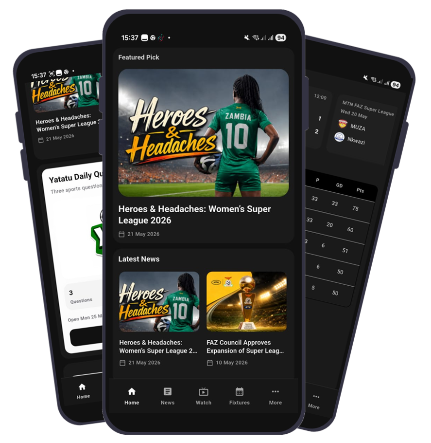 TNBO Sports app screens